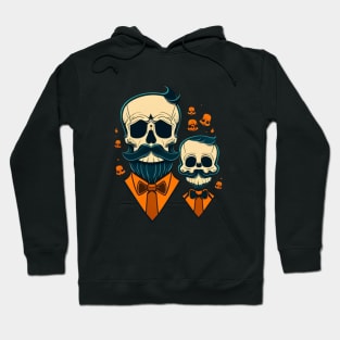 Father's Day skull Hoodie